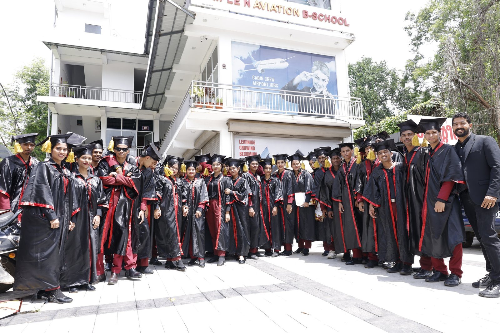 Triple N Aviation B School Students